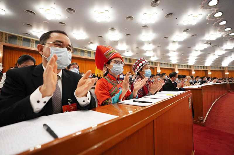 (Deux Sessions) L'organe législatif national de la Chine ouvre sa session annuelle