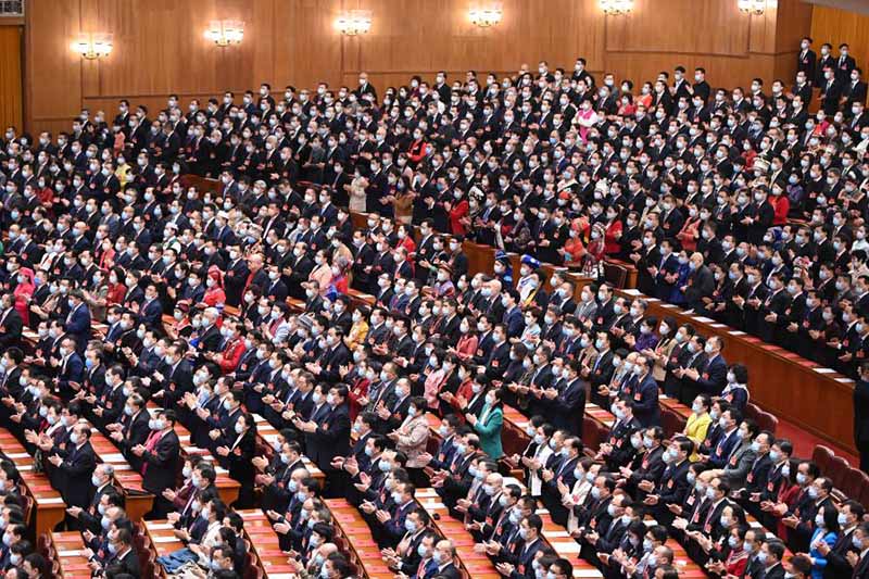 L'organe législatif suprême de la Chine tient la réunion de clôture de sa session annuelle