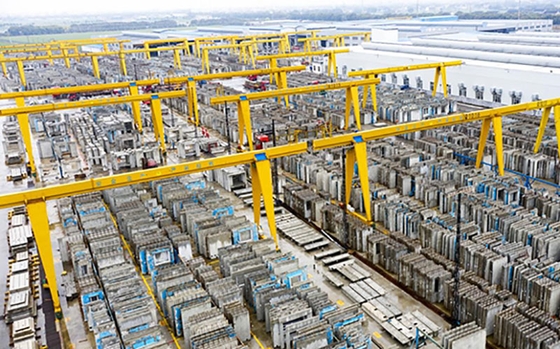 L'industrie du bâtiment préfabriqué se développe rapidement en Chine