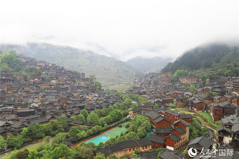 Le plus grand village Miao du monde : le village Miao de Xijiang Qianhu, dans la province du Guizhou
