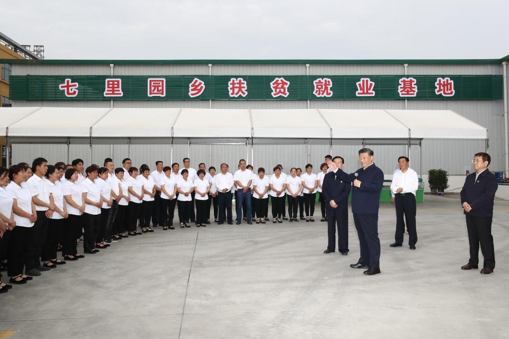 Xi Jinping inspecte la ville de Nanyang dans le centre de la Chine