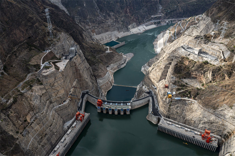 La mégacentrale hydroélectrique chinoise de Wudongde mise en service