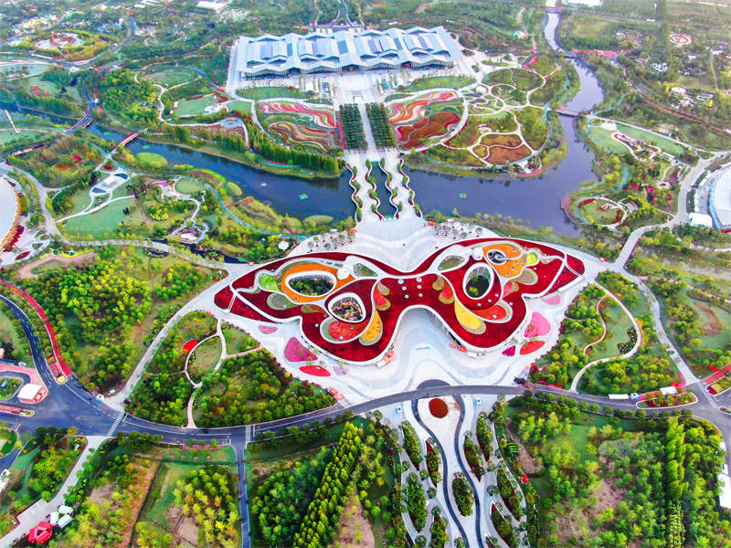 Chine : l'Expo des fleurs de Shanghai s'épanouit avec succès