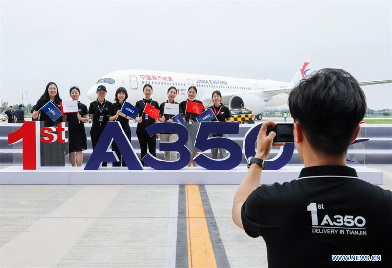 Airbus commence ses livraisons d'A350 en Chine