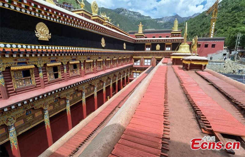 La culture tibétaine reflétée dans l'imprimerie de sutras Derge