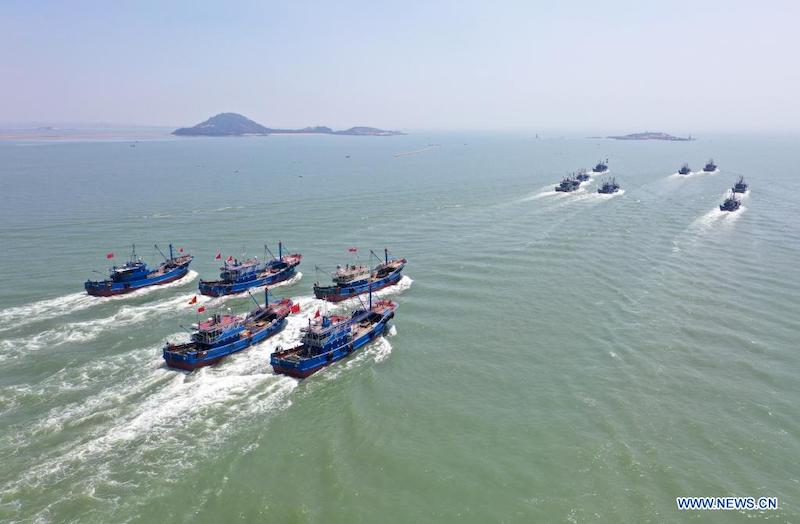 Avec la reprise de la pêche, c'est l'heure d'appareiller pour les bateaux de Quanzhou