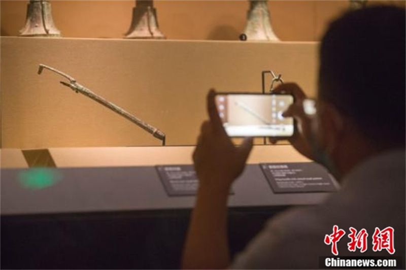 Un porte-fouet antique en forme de « canne à selfie » fait sensation en ligne