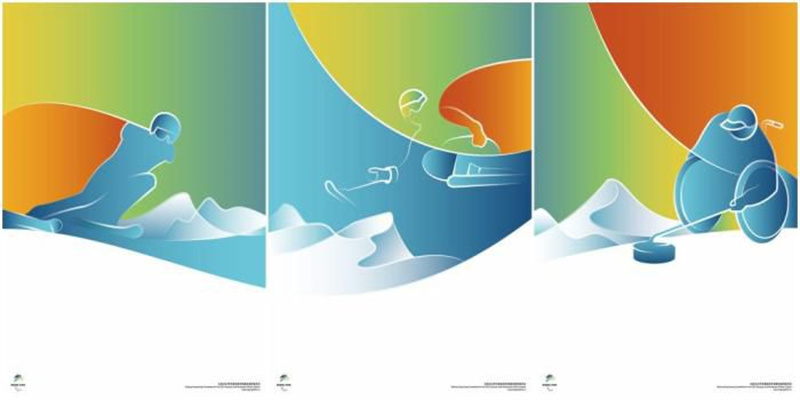 Les affiches pour les Jeux olympiques et paralympiques d'hiver de Beijing 2022 dévoilées