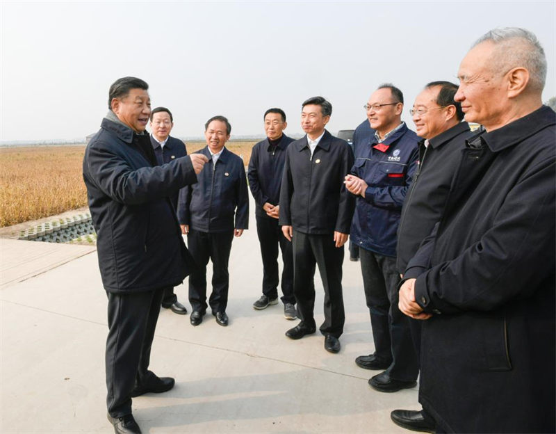 Xi Jinping insiste sur les progrès notables dans la protection écologique et le développement de haute qualité du bassin du fleuve Jaune