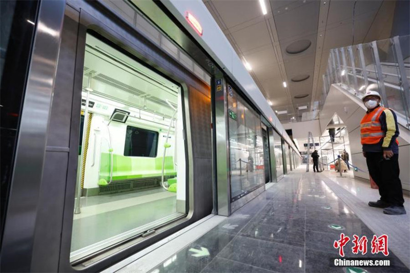 Les travaux de construction de la ligne 14 du métro de Beijing s'achèveront à la fin de l'année