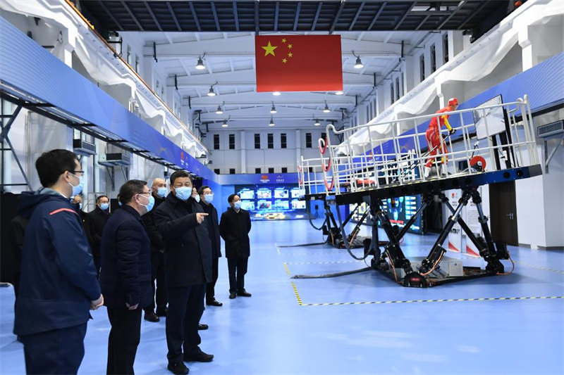 Xi Jinping inspecte les préparatifs des Jeux olympiques et paralympiques d'hiver de Beijing 2022