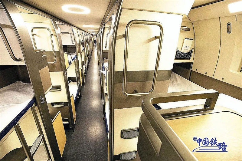 Un train-couchette à grande vitesse comme « hôtel mobile » mis en service en Chine