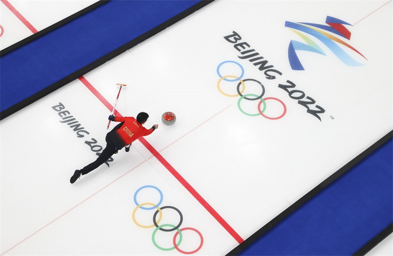 (Beijing 2022) Curling double mixte entre la Chine et la Suède