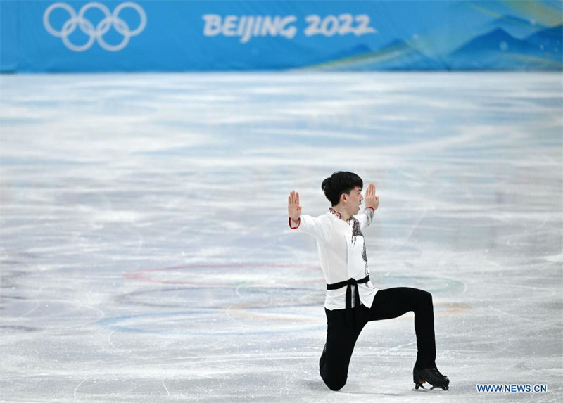 (BEIJING 2022) Patinage artistique : épreuve par équipes, patinage individuel hommes, programme libre