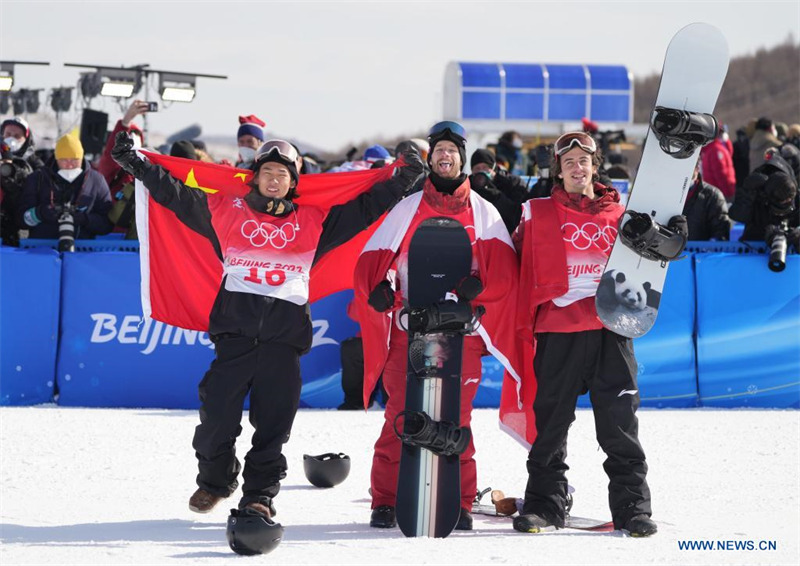 (BEIJING 2022) Snowboard slopestyle : l'or au Canadien Max Parrot et un argent historique pour le Chinois Su Yiming