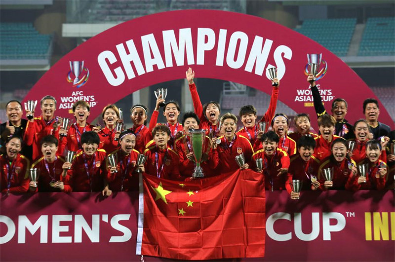 Coupe d'Asie féminine : la Chine remporte le titre