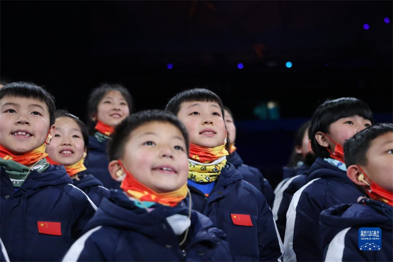 Dans les coulisses du chœur qui a chanté l'hymne olympique lors de la cérémonie d'ouverture des JO d'hiver