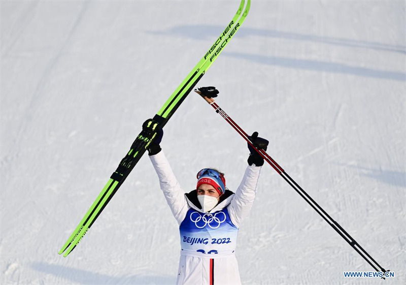 (BEIJING 2022) La Norvégienne Johaug remporte sa deuxième médaille d'or des JO de Beijing 2022 sur le 10 km classique de ski de fond