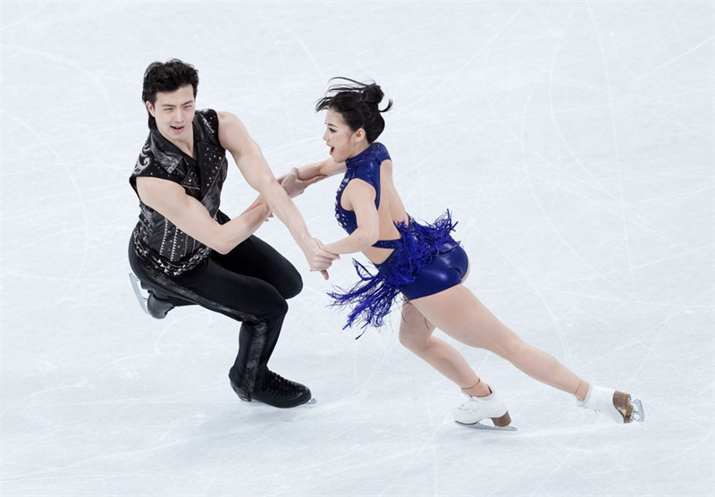 (Beijing 2022) Danse sur glace de patinage artistique, danse rythmique