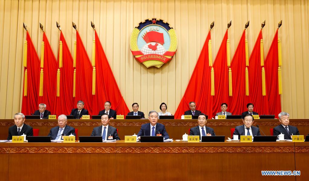 L'organe consultatif politique suprême de la Chine termine la session du comité permanent