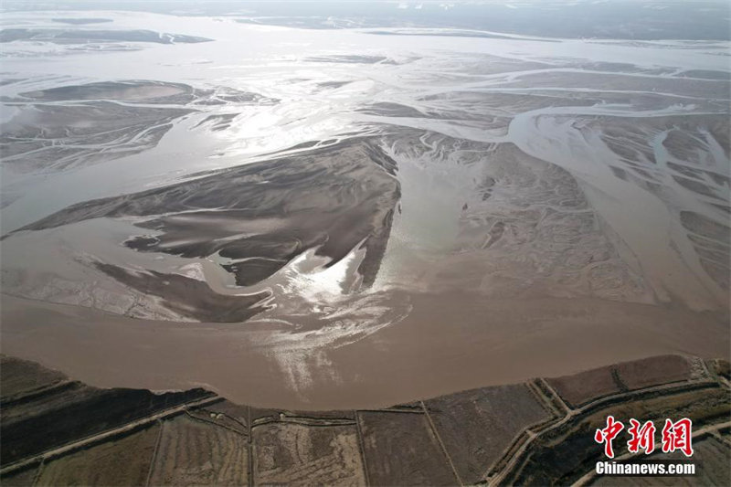 Shanxi : le débit du fleuve Jaune augmente à Yuncheng