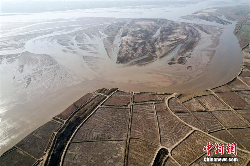 Shanxi : le débit du fleuve Jaune augmente à Yuncheng