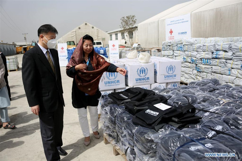 La Chine et le HCR fournissent du matériel humanitaire à l'Afghanistan