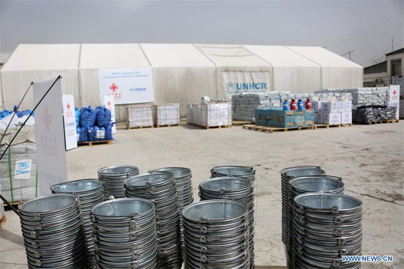 La Chine et le HCR fournissent du matériel humanitaire à l'Afghanistan