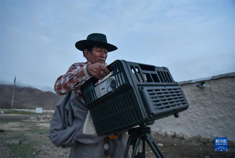Tibet : un cinéma céleste en plein air