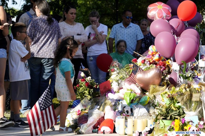 Etats-Unis : hommage aux victimes d'une fusillade de masse au Texas