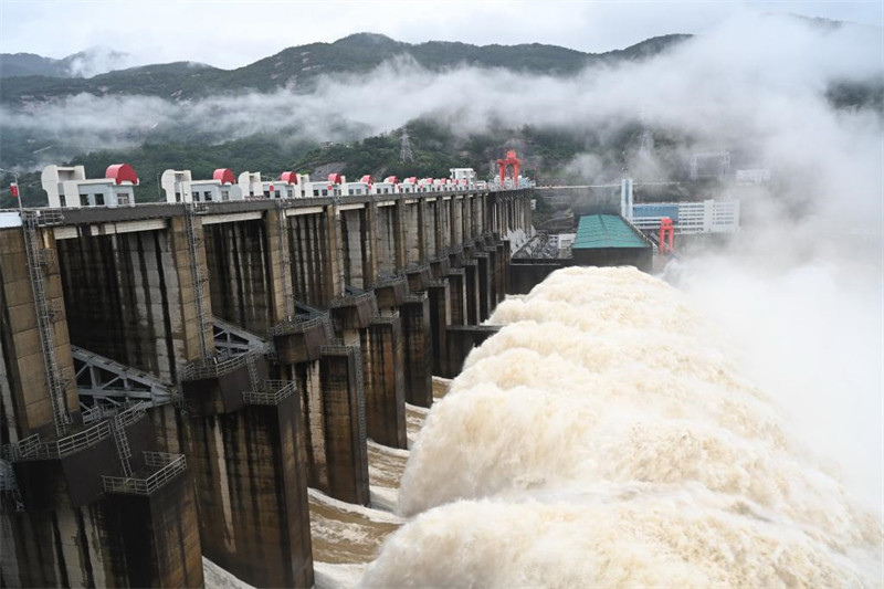 Chine : centrale hydroélectrique de Shuikou au Fujian