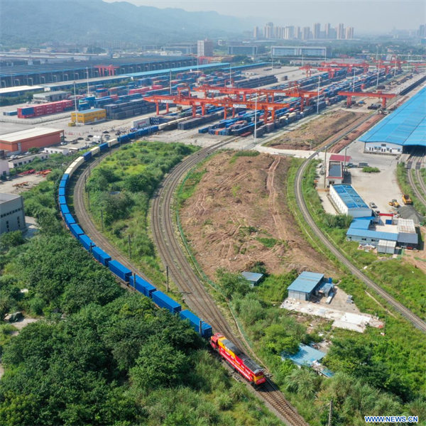 Chongqing et Chengdu enregistrent 20 000 voyages de trains de fret Chine-Europe