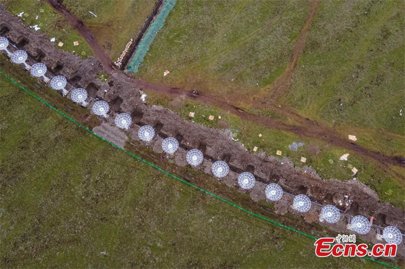 Sichuan : un radiotélescope solaire en construction