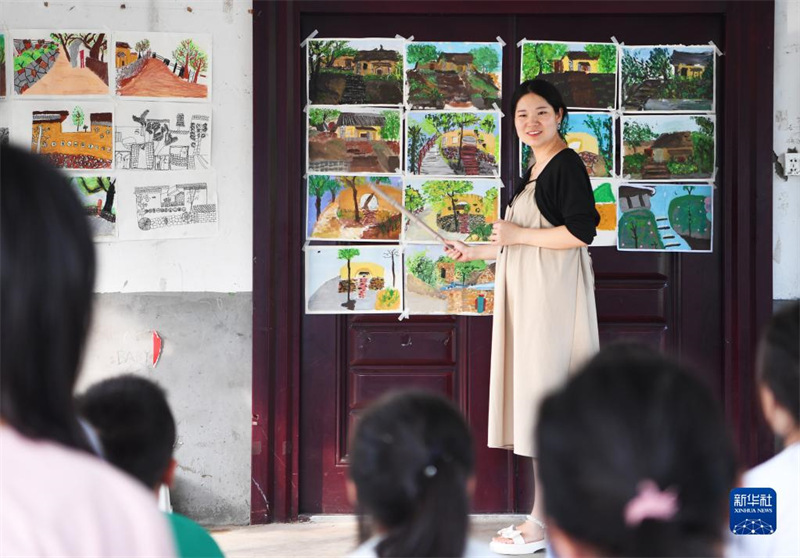 Henan : comment la peinture donne une identité neuve au village de Funiushan