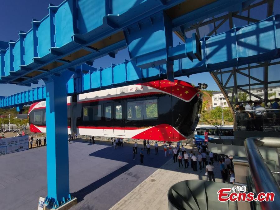 Jiangxi : le premier train monorail à lévitation magnétique permanente chinois a terminé ses essais
