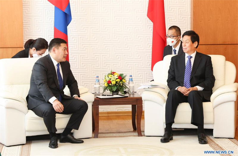 Le plus haut législateur chinois effectue une visite officielle et amicale en Mongolie