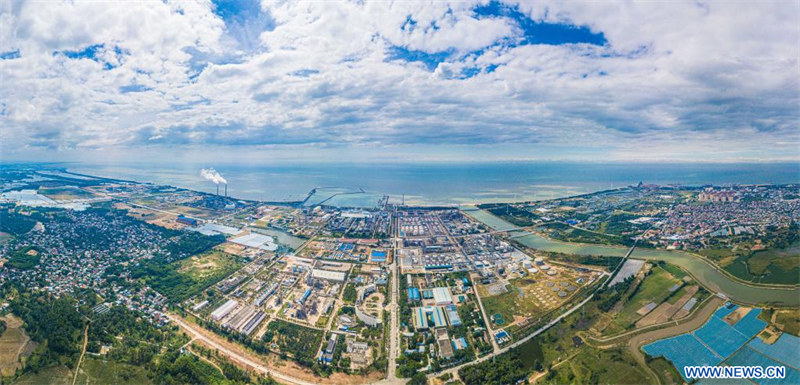 Chine : parc industriel de Dongfang à Hainan