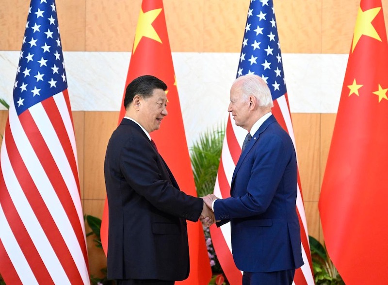 Xi rencontre Biden à Bali en Indonésie