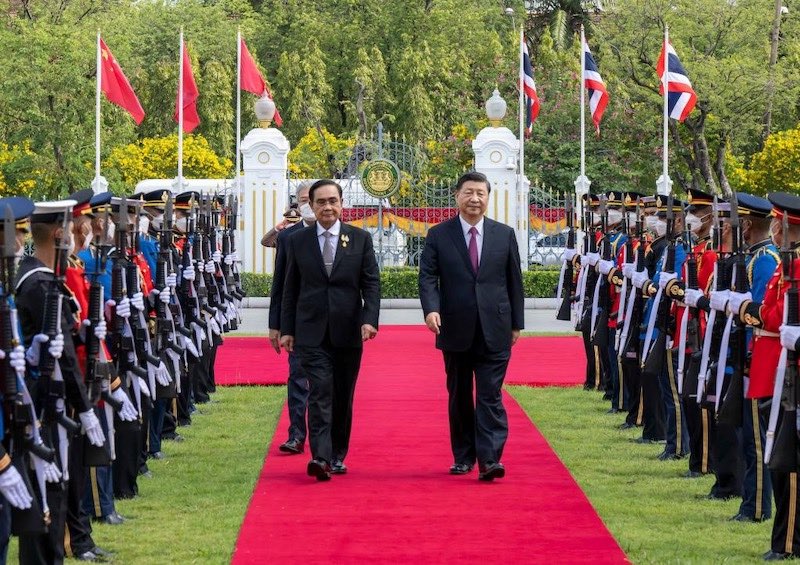 Xi et Prayut conviennent de construire une communauté d'avenir partagé sino-thaïlandaise plus stable, plus prospère et plus durable