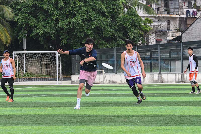 Hainan : ouverture de l'Open provincial de frisbee de Hainan 2022 à Haikou