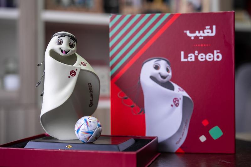 Guangdong : la mascotte de la Coupe du monde 2022 fabriquée à Dongguan