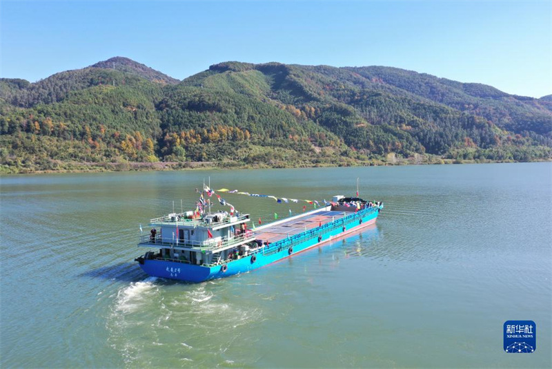 Fujian : Reprise de la navigation sur le cours principal de la rivière Min