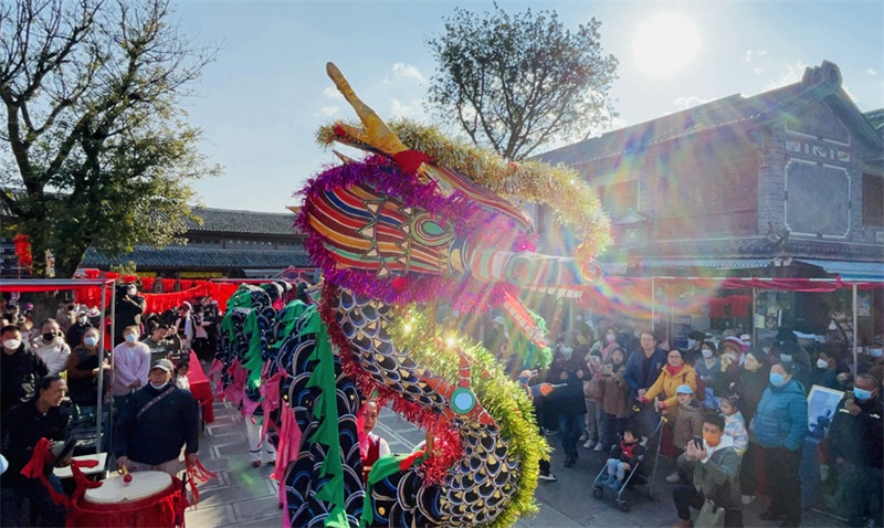 Yunnan : Dali n'est pas seulement un « endroit venteux », c'est aussi un endroit qui a un fort goût de Nouvel An chinois
