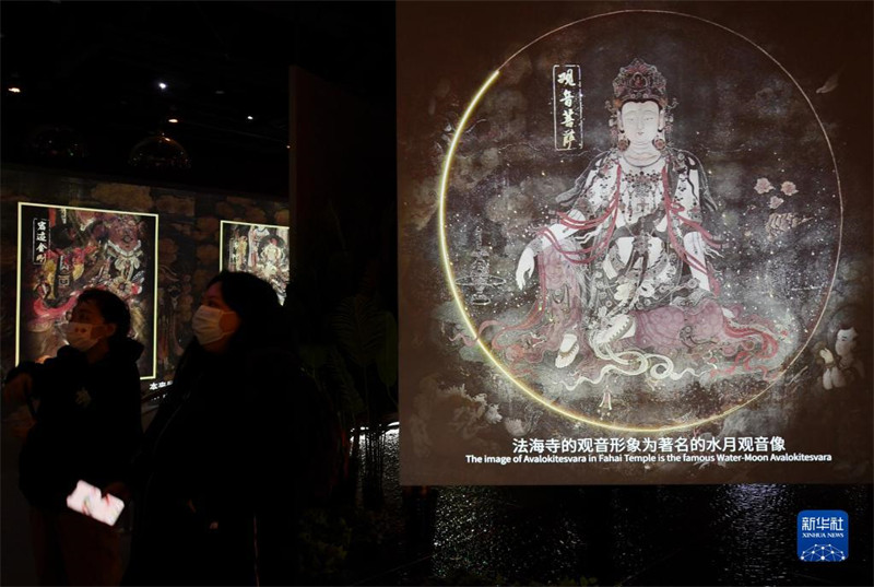 Beijing : des peintures murales d'un temple vieilles de près de 600 ans « revivent »