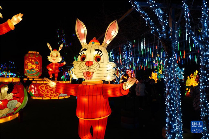 Shandong : des lanternes brillantes pour célébrer la Fête des Lanternes à Zibo