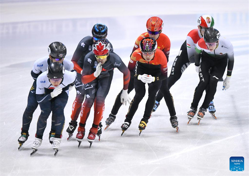 La Chine remporte 2 médailles d'or lors de la Coupe du monde de patinage de vitesse sur courte piste de l'ISU
