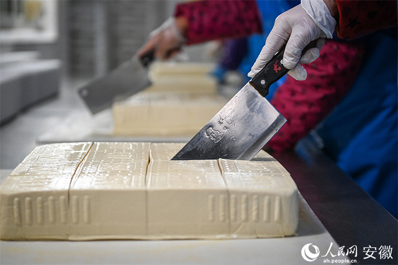 Anhui : le « village du tofu » de Huainan, de petits ateliers familiaux transformés en une zone de démonstration standardisée