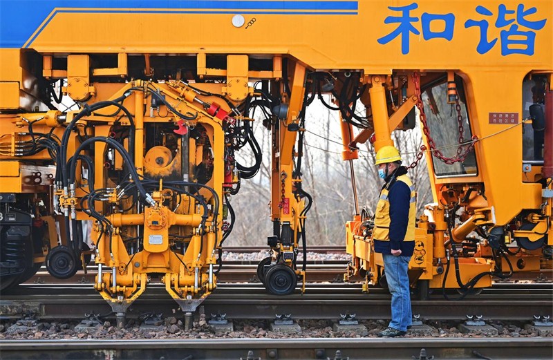 Henan : remise en état centralisée pour assurer la sécurité et le bon fonctionnement du train de fret Chine-Europe