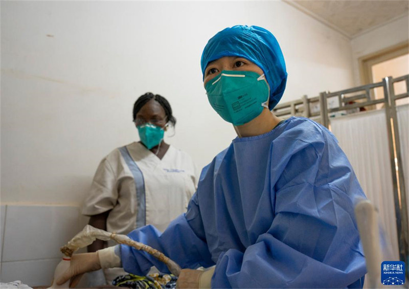 En images : l'équipe médicale chinoise d'aide à la République centrafricaine