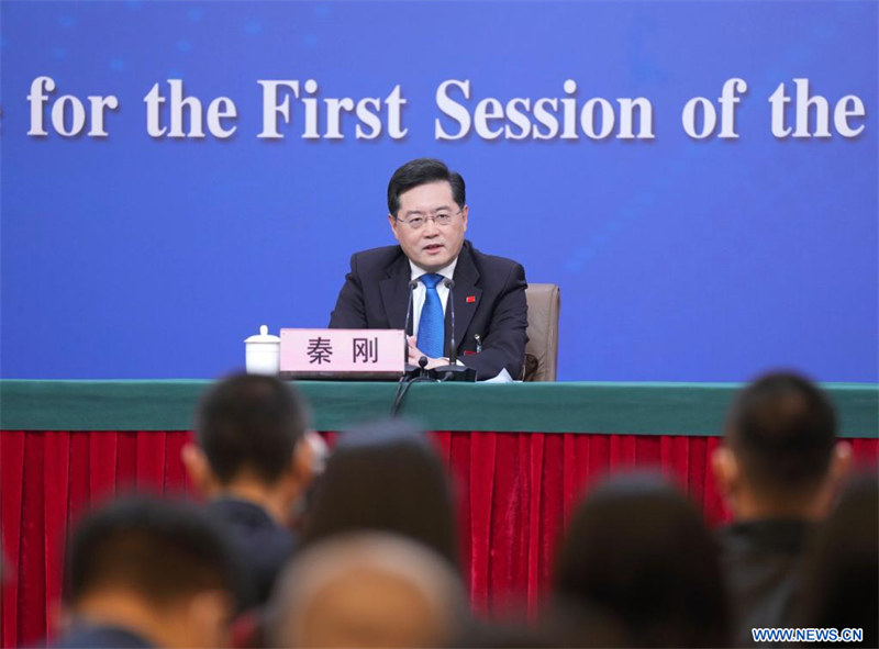 Le ministre chinois des AE rencontre la presse pour aborder la politique étrangère et les relations extérieures du pays